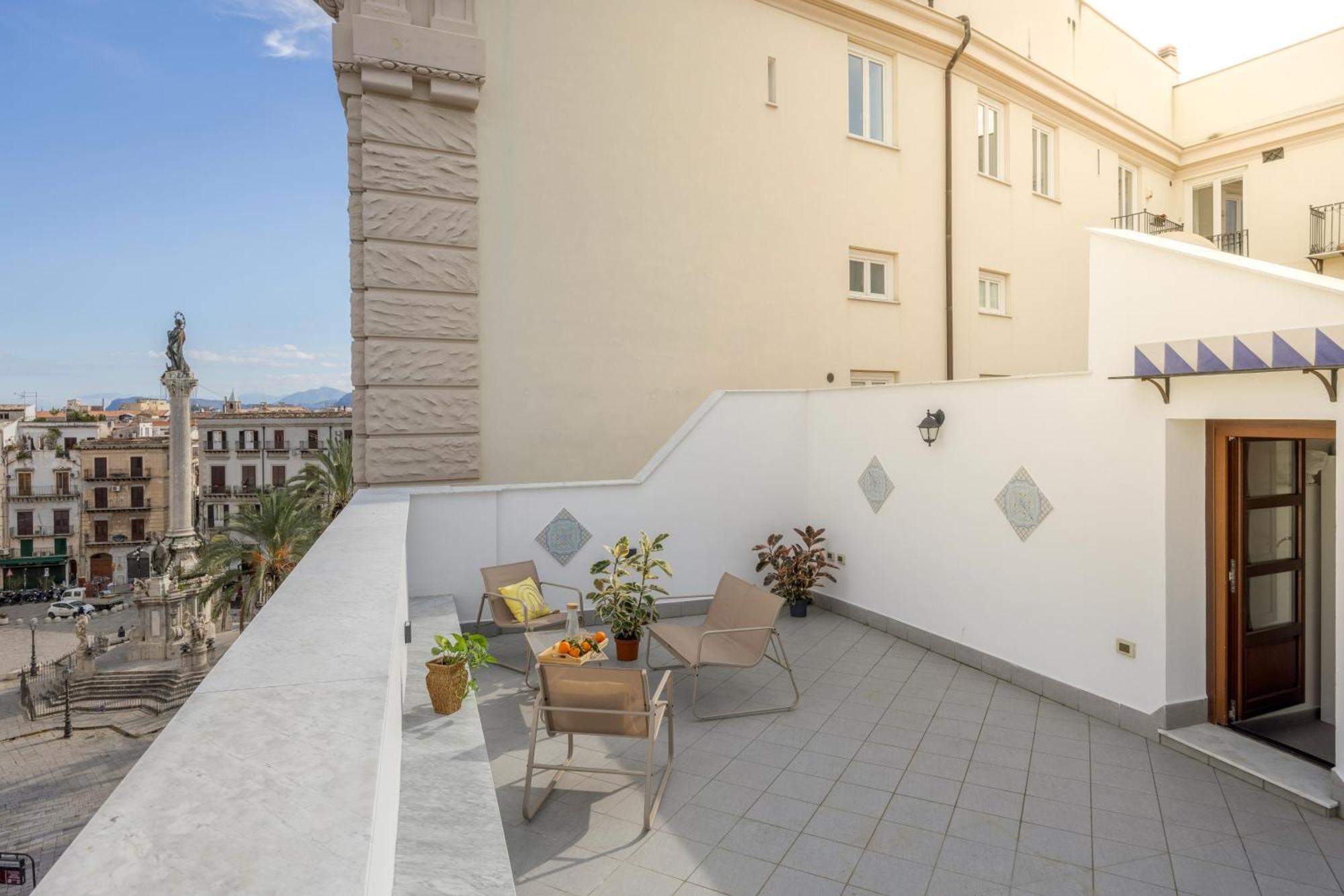 Appartamento Terrazza San Domenico Palermo Esterno foto